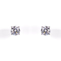 White Gold Diamond Studs