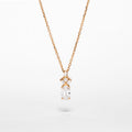 Oval Diamond Pendant