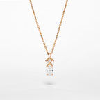 Oval Diamond Pendant