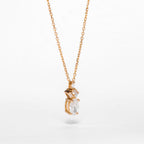 Oval Diamond Pendant - Image 2