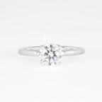 Diamond Solitaire Ring - Image 3