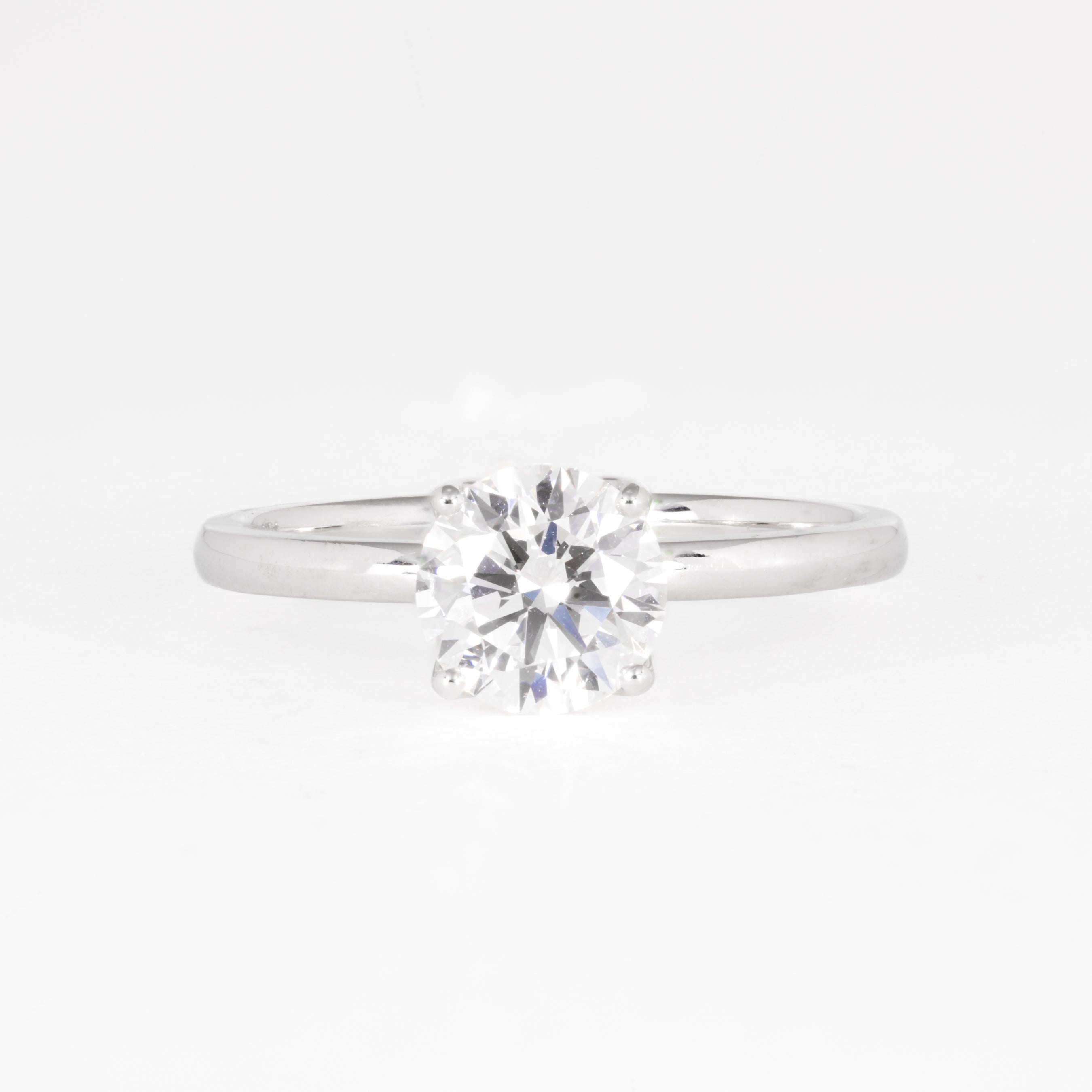 Diamond Solitaire Ring - Image 3