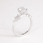 Oval Diamond Engagement Ring