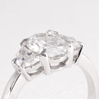 Oval Trilogy Diamond Ring - Image 2