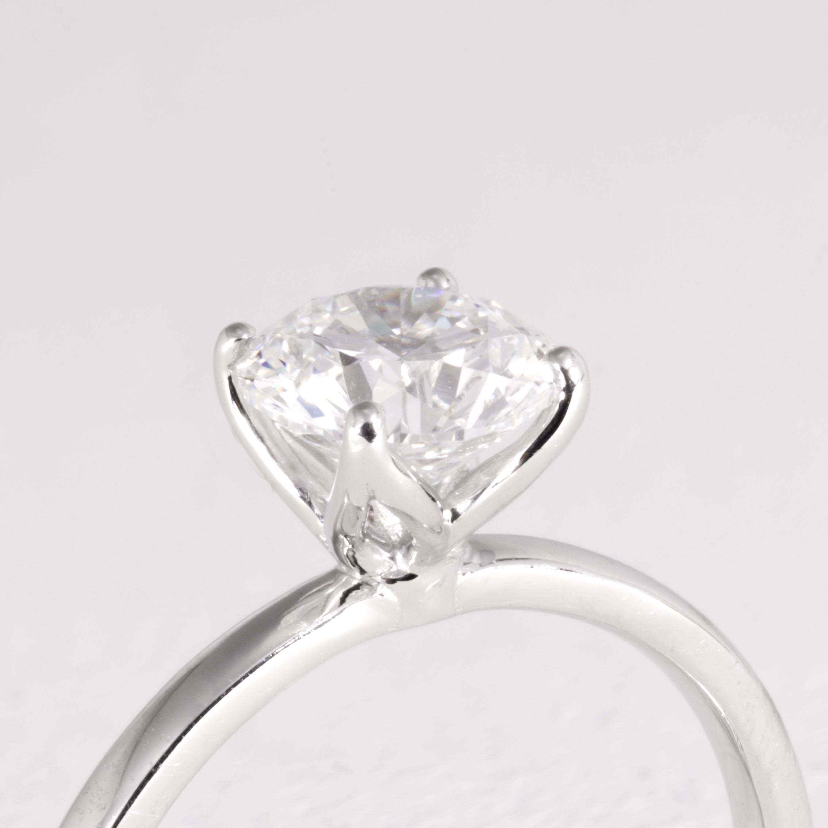 Diamond Solitaire Ring - Image 2