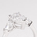 Pear Shape Diamond Trilogy Ring - Image 2