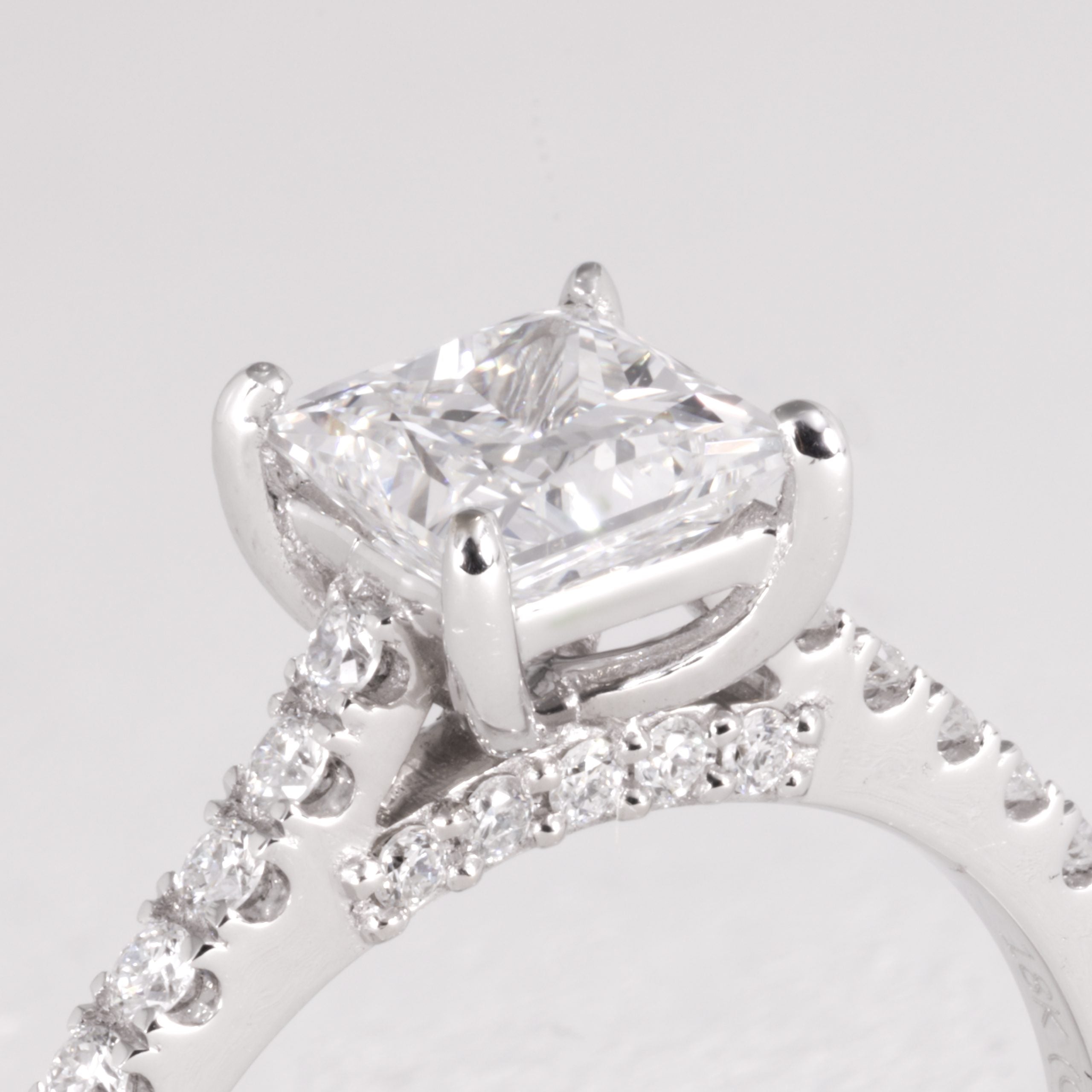 Princess Cut Diamond Engagement Ring - Image 2