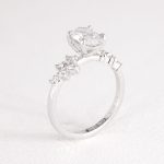 Oval Diamond Engagement Ring