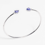 Tanzanite & Diamond Bangle