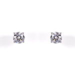 White Gold Diamond Studs